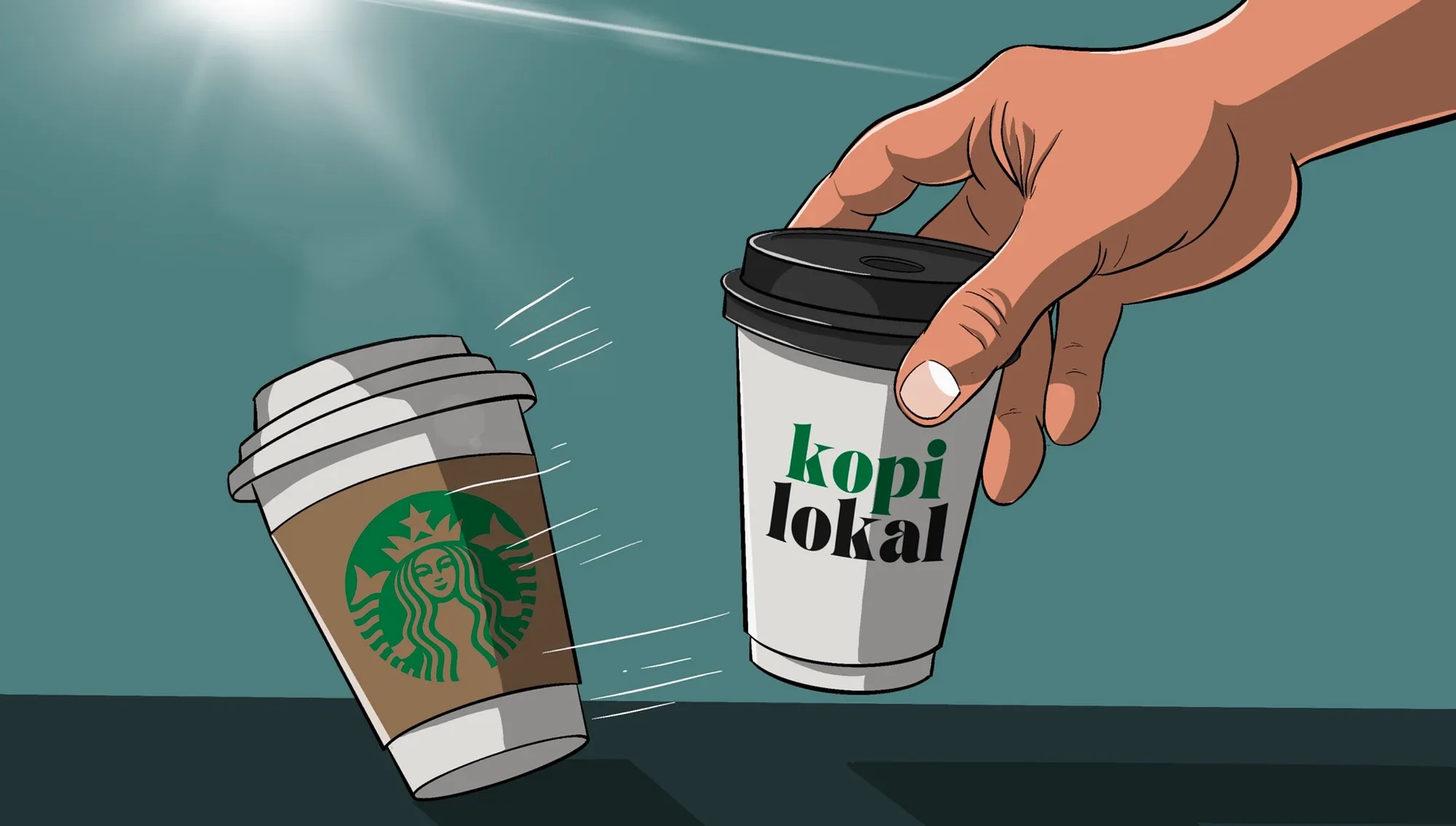 Geliat Gerai Kopi Lokal Pasca-Boikot Starbucks