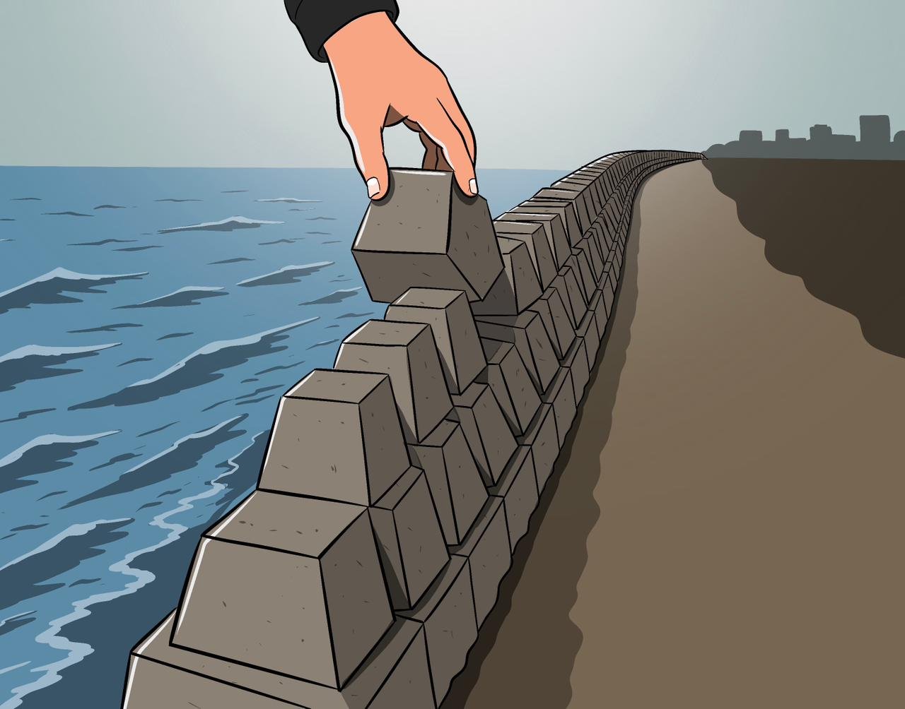 Timbul Tenggelam Rencana Pembangunan Giant Sea Wall